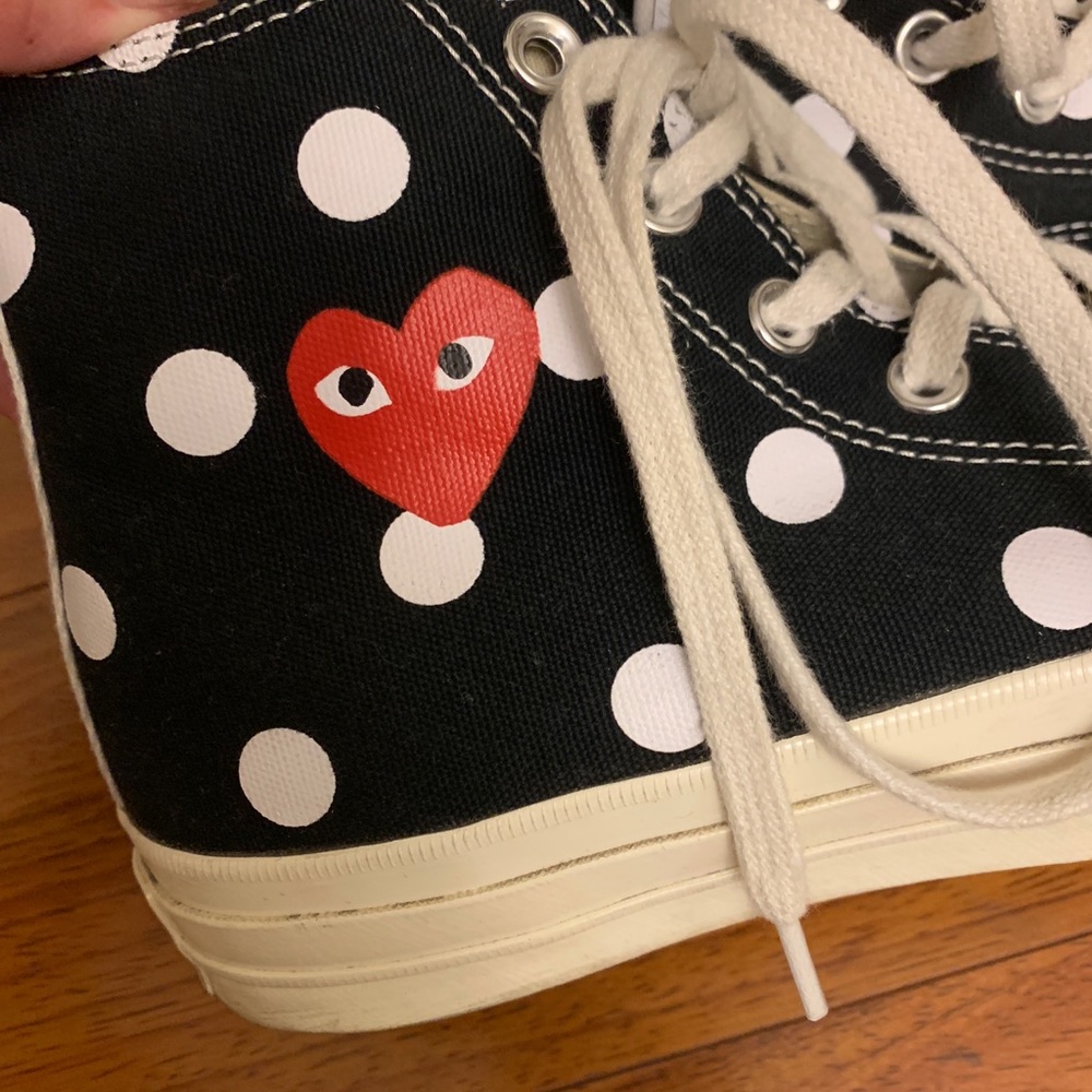 COMME DES GARÇONS POLKA DOT SNEAKERS♥️ - Picture 3 of 5
